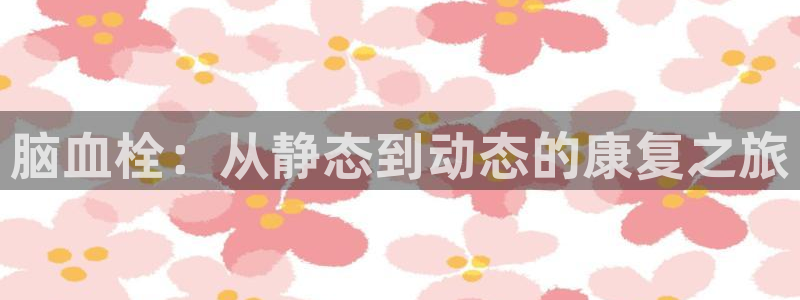 fb体育招商电话是多少号码：脑血栓：从静态到动态的康复之旅
