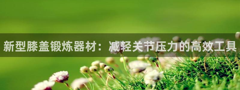 fb体育开户：新型膝盖锻炼器材：减轻关节压力的高效工具