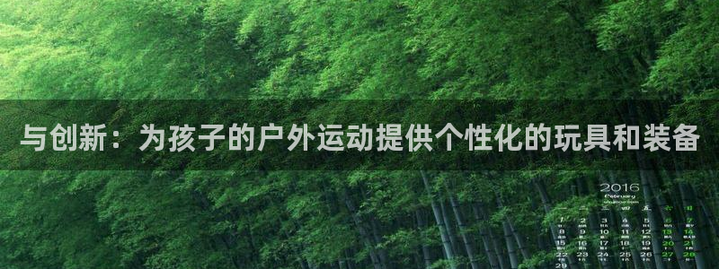 fb体育娱乐网站：与创新：为孩子的户外运动提供个性化的玩具和